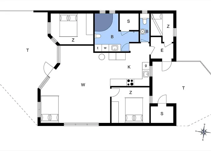 0036-romo-ringvejen-60 別荘 *